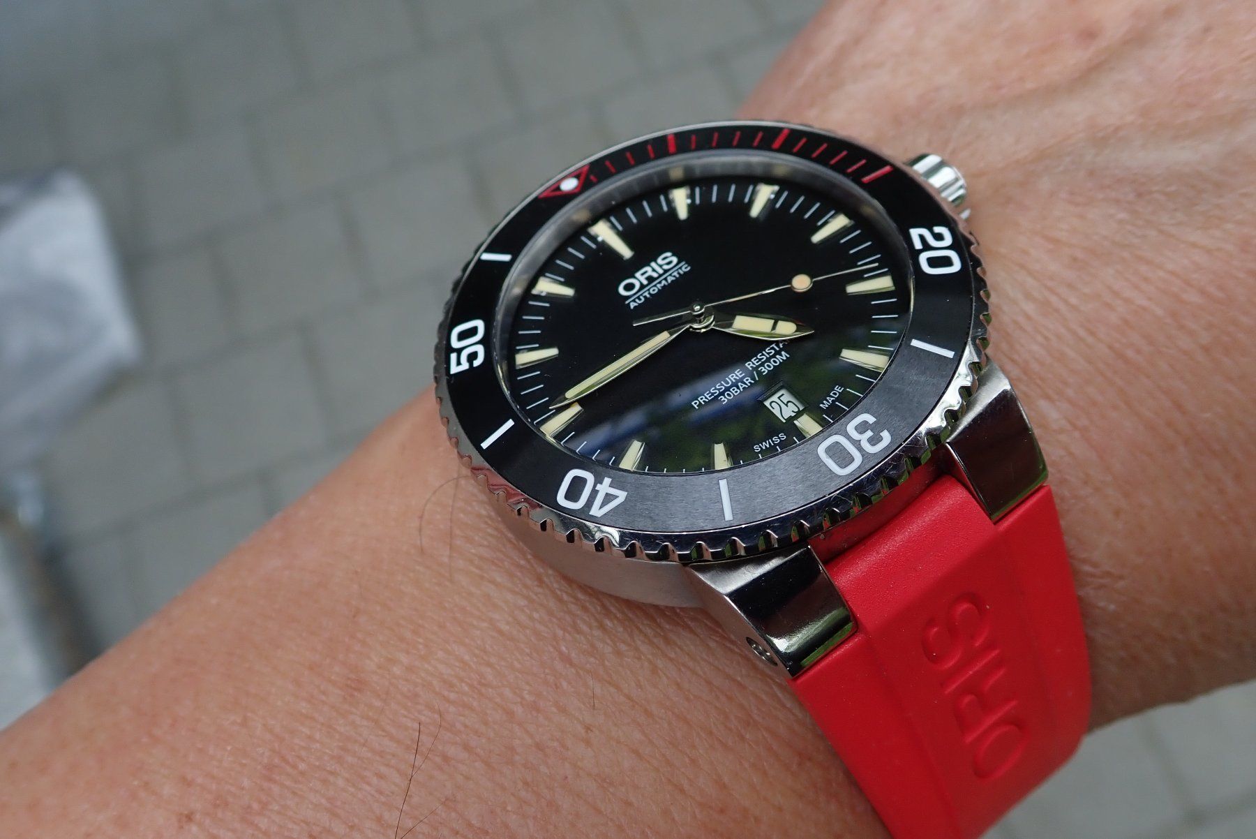 Oris Orologi: HERRN ARMBANDUHR ORIS AUTOMATIC 300M. 45MM. – Usato da Wohlen AG venduto da superwatchesteam 4