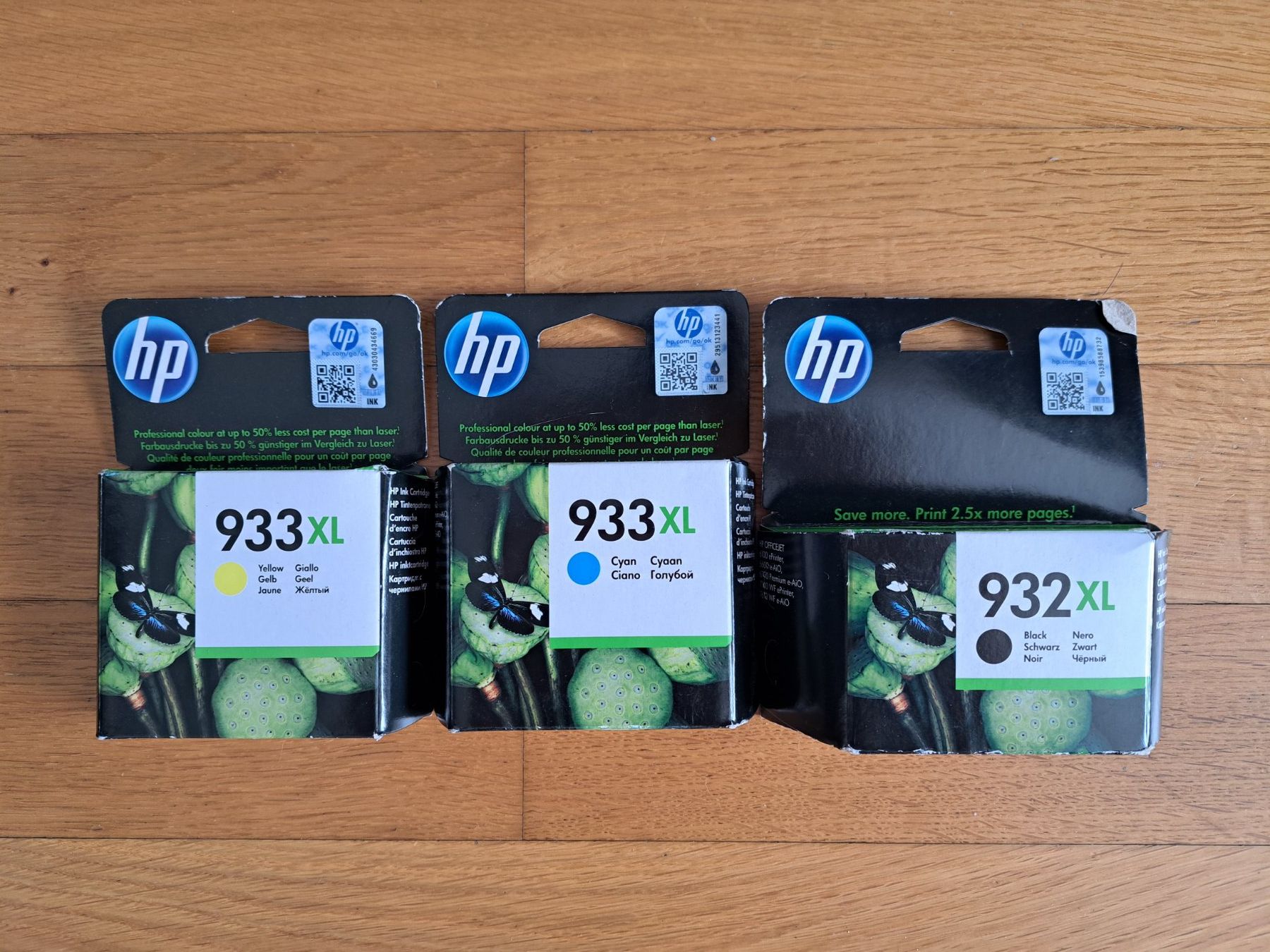 Hewlett Packard Druckerpatronen & Toner: Original HP Druckerpatronen ungeöffnet – Neu und originalverpackt aus Baden von bon_2sgq
