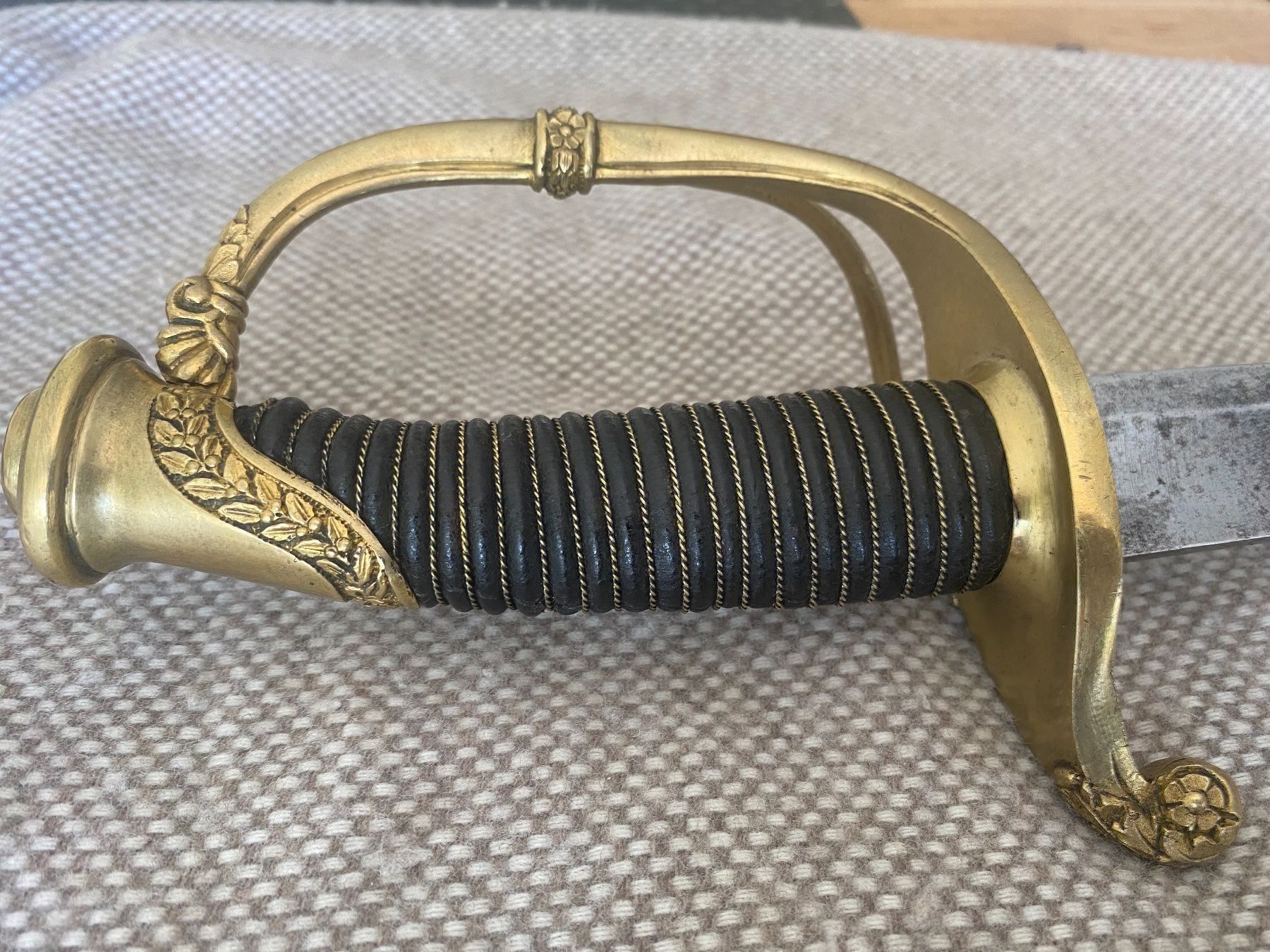 Stichwaffen: FRANKREICH-1821 INF/OFF-SĀBEL – Gebraucht aus Hofstetten SO von Passwang311 6