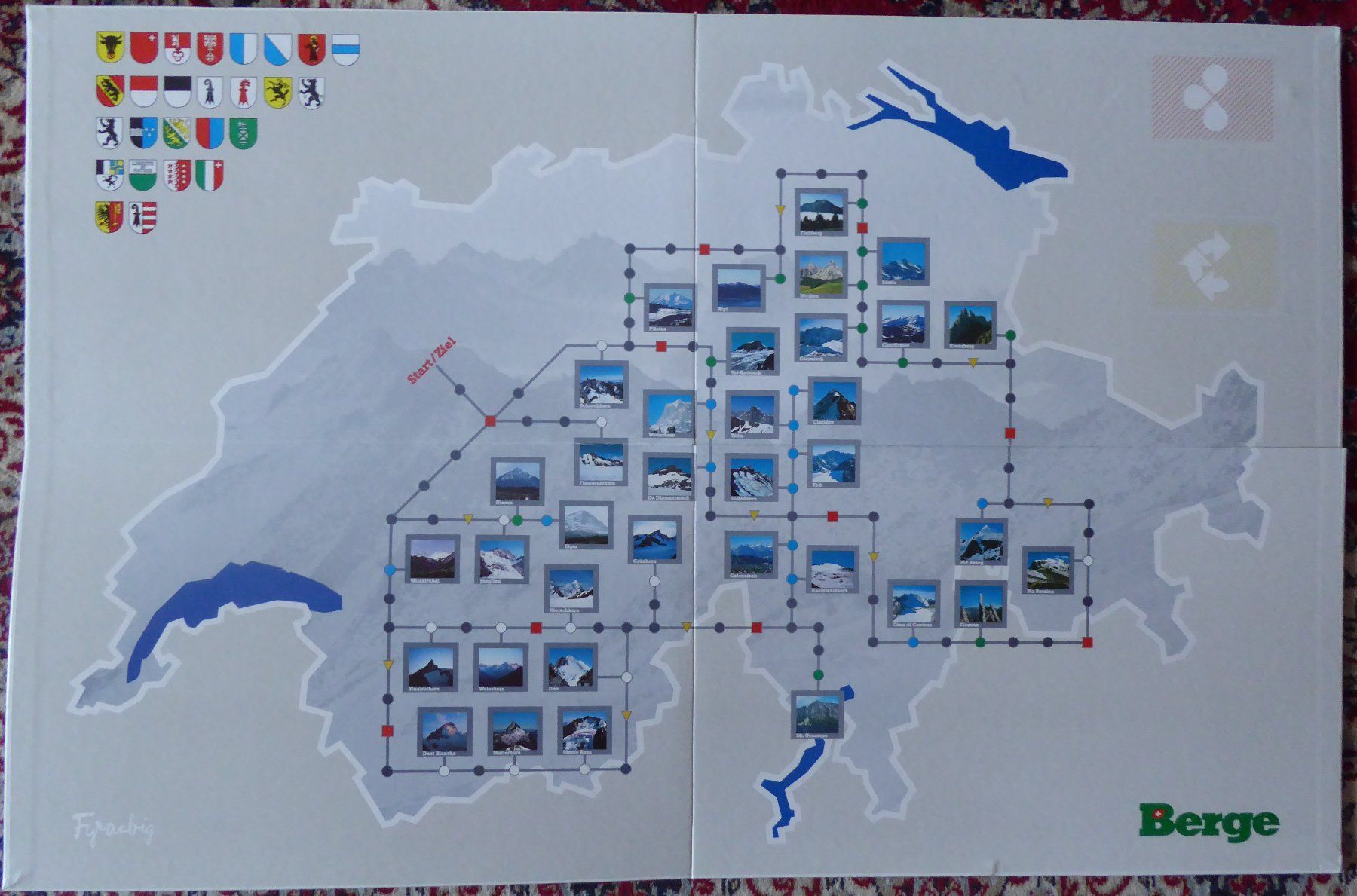 Spiele: Brettspiel Berge DRS – Neu (gemäss Beschreibung) aus Gossau SG von tenerife11 5