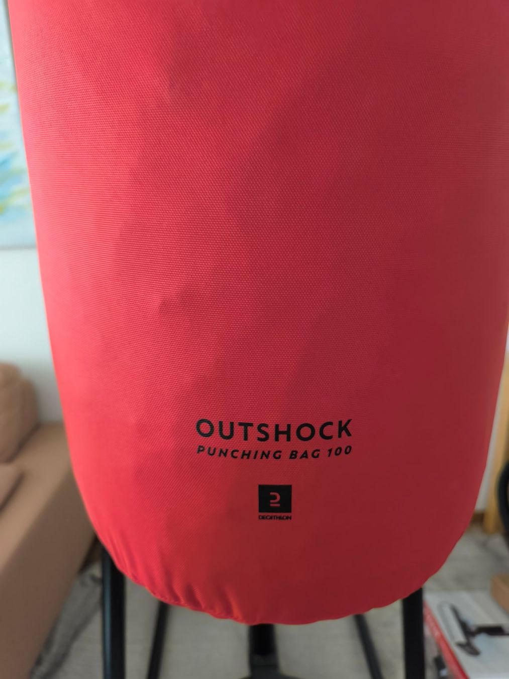 Decathlon Sacchi da boxe: Outshock Boxsackständer freistehend + Boxsack 100 – Nuovo (secondo la descrizione) da Birsfelden venduto da Forward101 1
