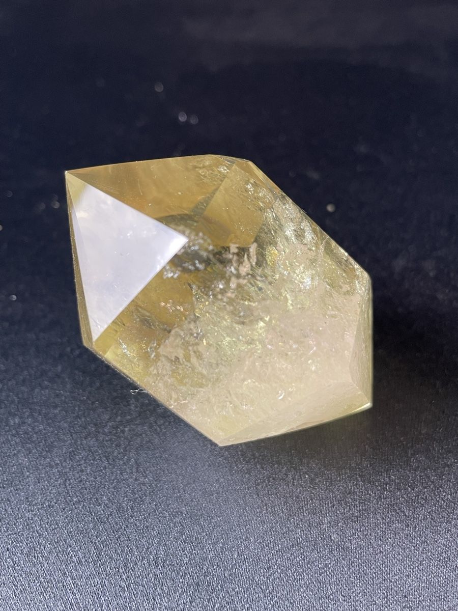Minerali & Pietre curative: wunderschöner zitronenfarbiger Zitrin Kristall – Usato da Riedt b. Erlen venduto da kolibri91 2