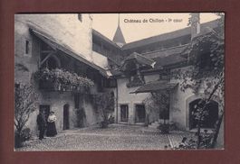 Château de CHILLON - Première cour - Animation