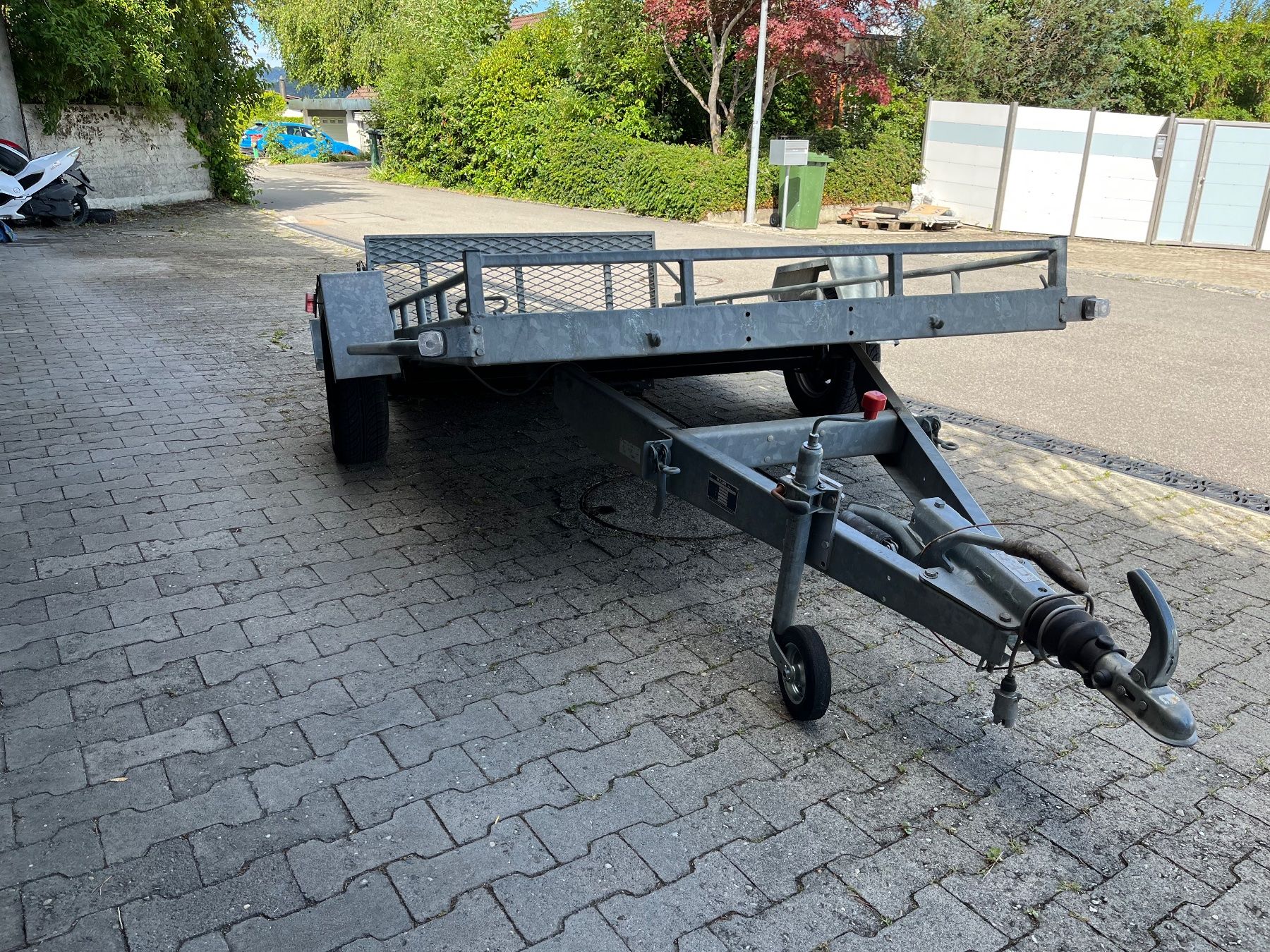 Rimorchi: Remorque plateau 1000kg. 2.95 x 1.60 – Usato da Evilard venduto da baba5541 3