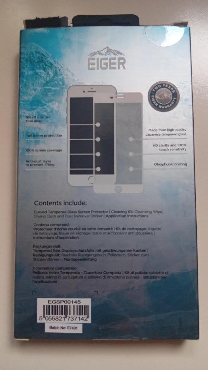 Panzerglass Covers & Schutzfolien: Panzerglas iPhone SE (2020) 8/7/6 – Neu und originalverpackt aus Salez von Robe12 1