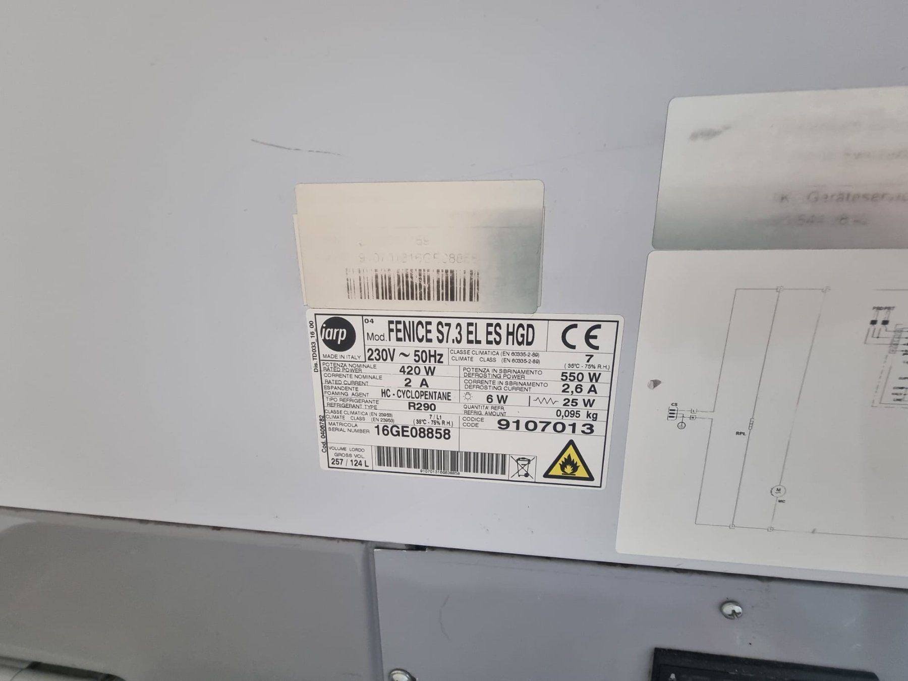 Küchengeräte: Glacevitrine für 7 - 14 Sorten – Gebraucht aus Gunten von Jaecqu 3
