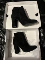 Damen Stiefeletten Catwalk schwarz Blockabsatz neuwertig