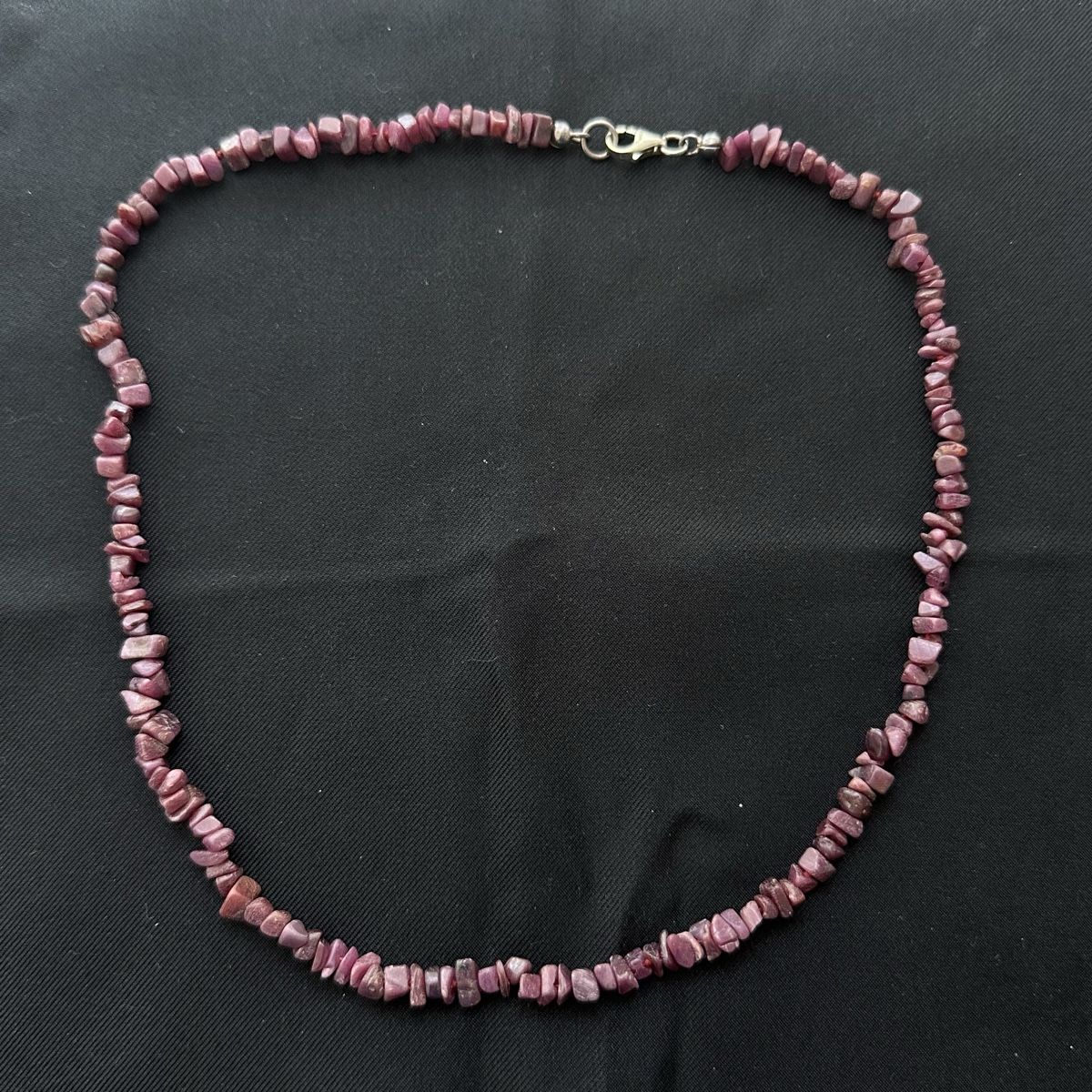Colliers: Silber 925 Rhodonite Halskette – D'occasion à Givisiez par dor_xb9k 2