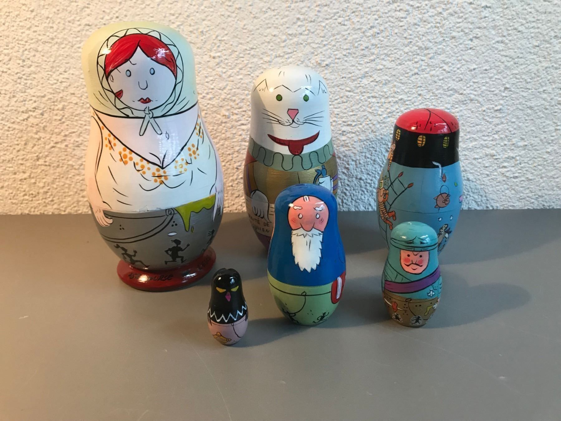 Figuren: Spezielles 6 teiliges Holz Figuren Set – Gebraucht aus Hagendorn von Pokecollectorch