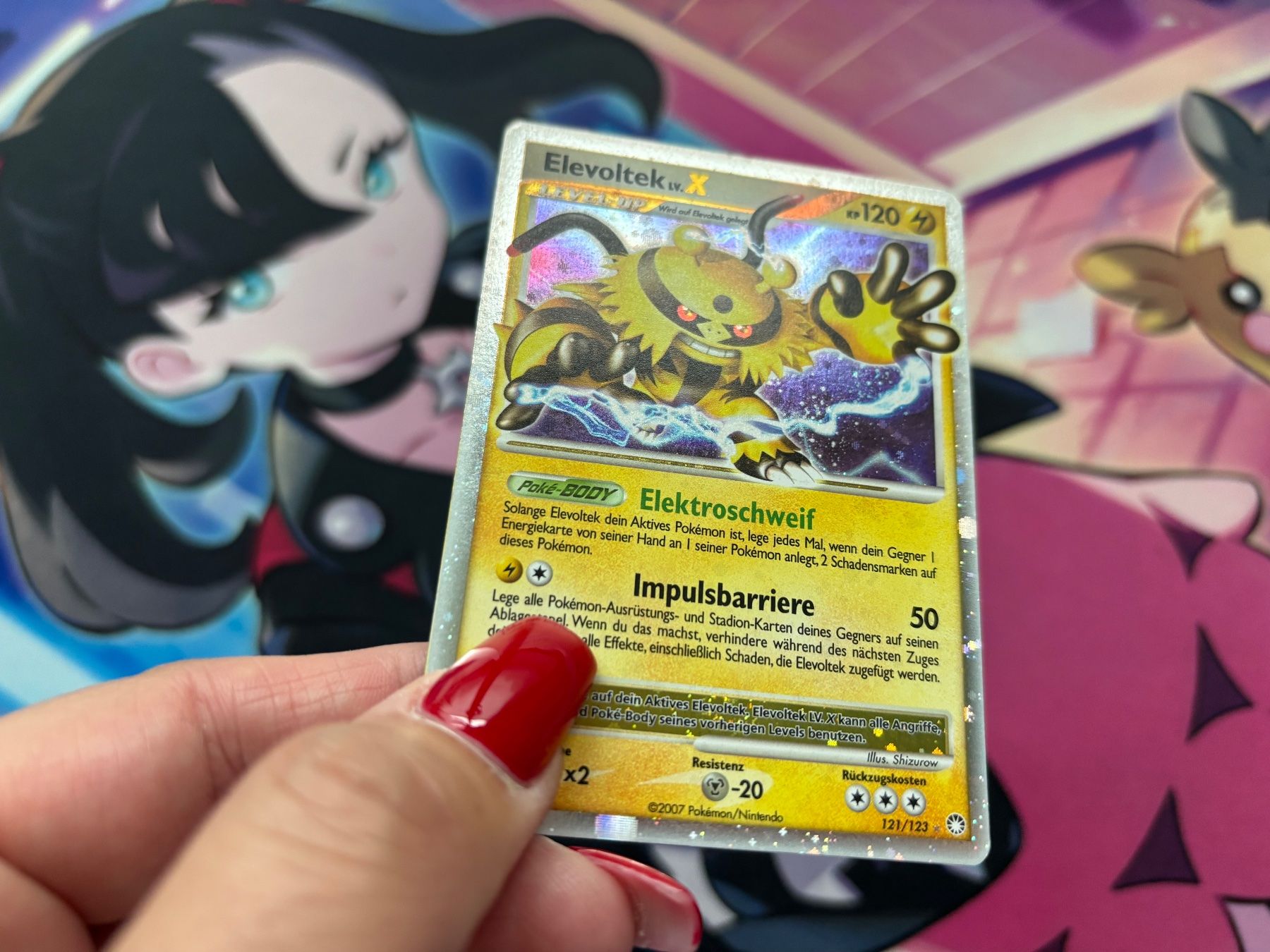 Pokémon Carte collezionabili: 2007 POKEMON Elevoltek LV. X Diamond & Pearl 121 – Usato da Wilen (Sarnen) venduto da Seeungeheuer 1