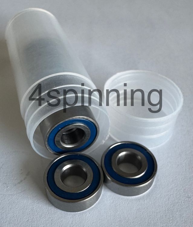VXB ABEC-5 Stainless Steel Fishing Reel Bearings - 4x10x4 Mm (10 Pack)