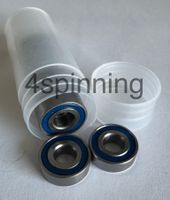 10 Ball Bearings 5x12 x4mm – ABEC 5 – Rubber Shield – NEW