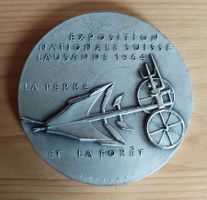 Expo Lausanne 1964 Medaille Silber