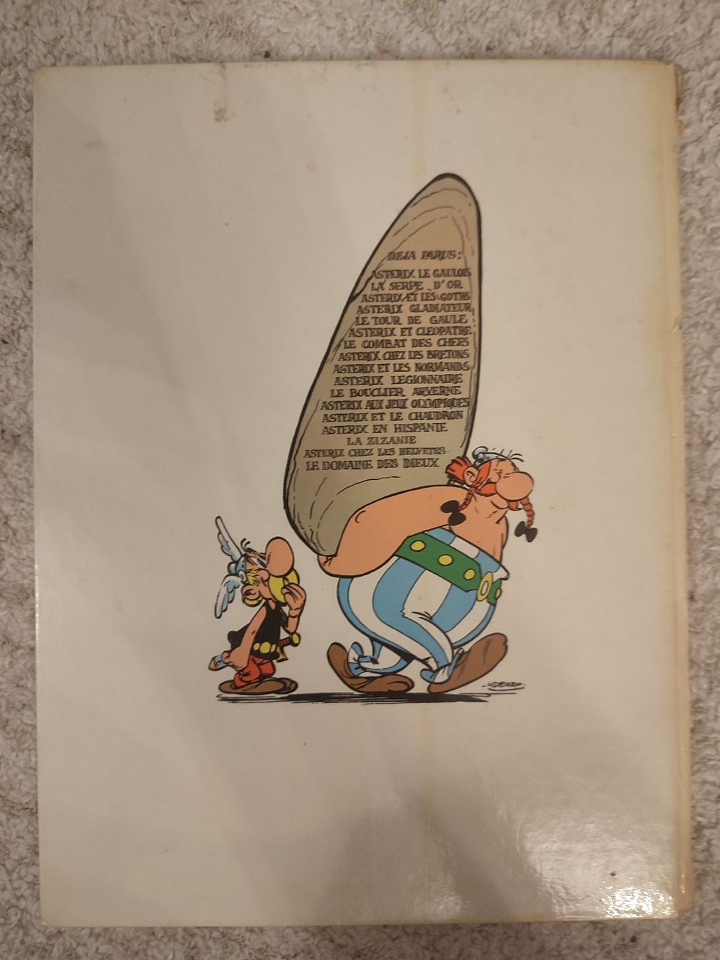 Fumetti: Le Domaine des dieux - EO 1971 – Usato da Bougy-Villars venduto da Vogue 6