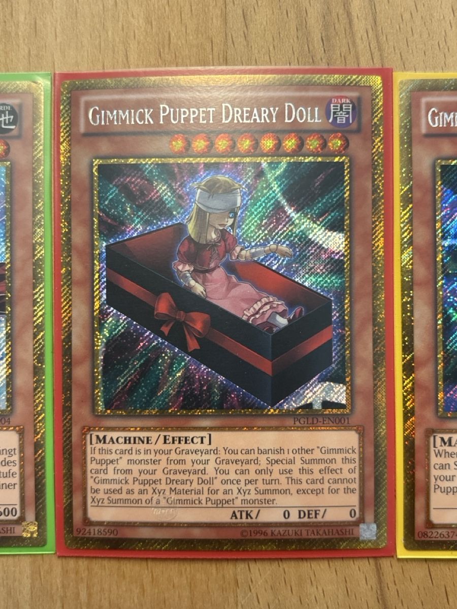 Yugioh Carte collezionabili: Yugioh Karten PGLD 3x  – Usato da Speicherschwendi venduto da YugisKartenKammer 2