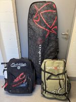 Kite Set: North Board Jaime mit Cabrinha Kites 10 und 14