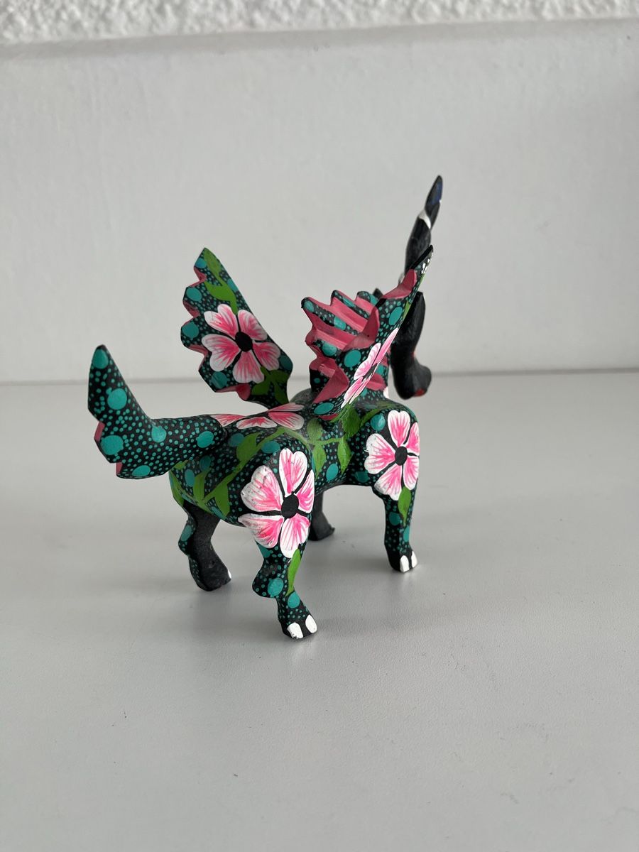 Statuette: Einhorn Pegasus aus Holz – Usato da Wetzikon ZH venduto da seli03 5