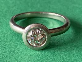 Silberring rundes Auge (56)
