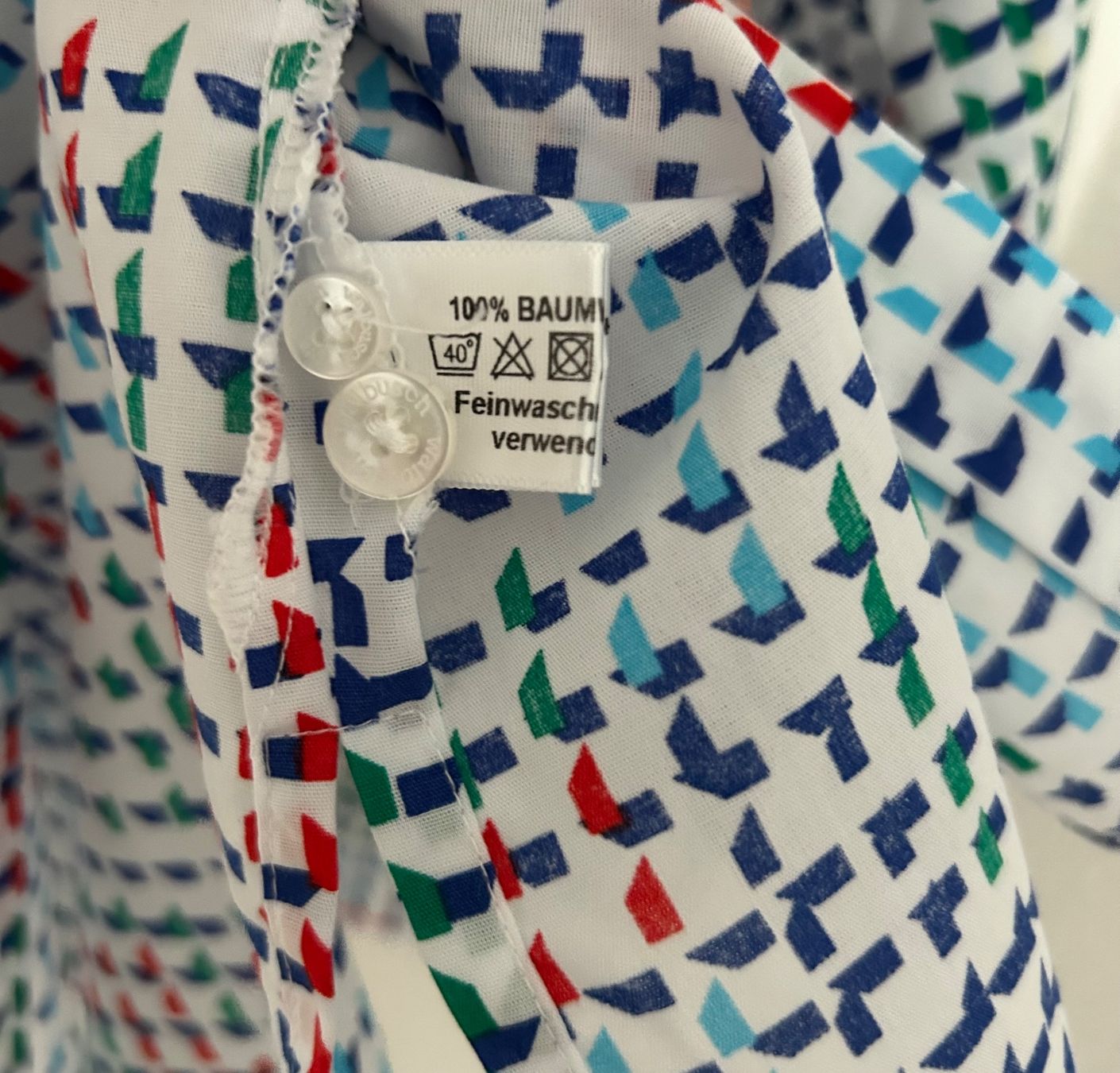 Walbusch Camicette: Walbusch Damen Hemdbluse Gr.38, bunt gemustert, Top Zustand! – Nuovo (secondo la descrizione) da Horn venduto da Resvi 4