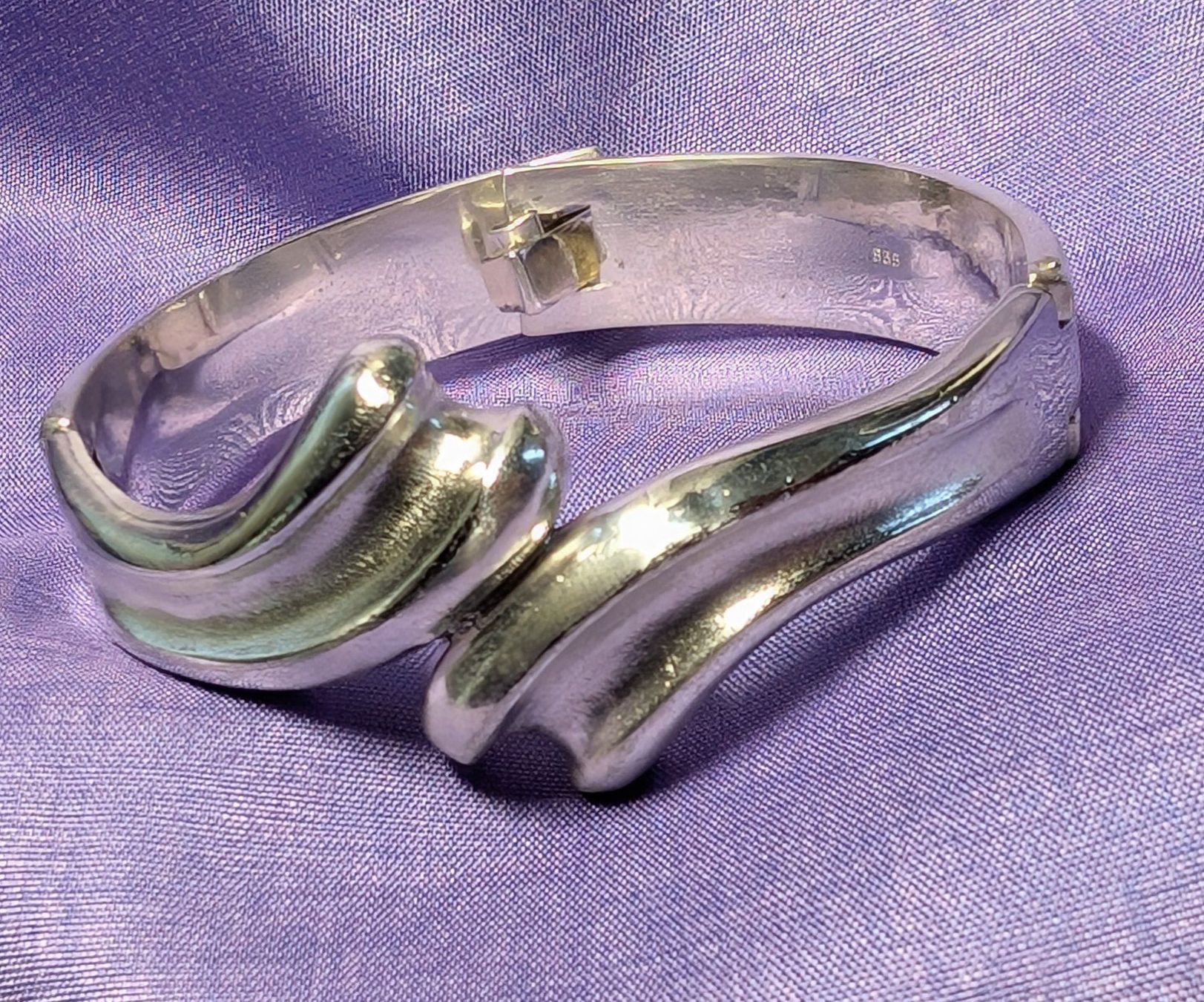 Bracciali & Braccialetti: massiver Silberarmreif 835er Silber, 47.5 gr – Usato da Ermatingen venduto da Hanni_und_Nanni 2