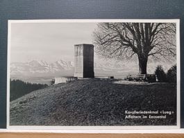 Feldpost, Kavallerie Denkmal, Affoltern i.E. 1943, No. 1834