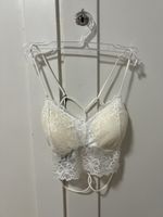 Bralette bianco taglia S nuovo con etichetta