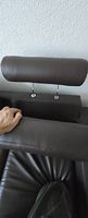 Sofas Eckgarnitur Braun (echt Leder) 