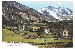 Wengen (BE) Berner Oberland - Dorfpartie - Jungfrau - 1906