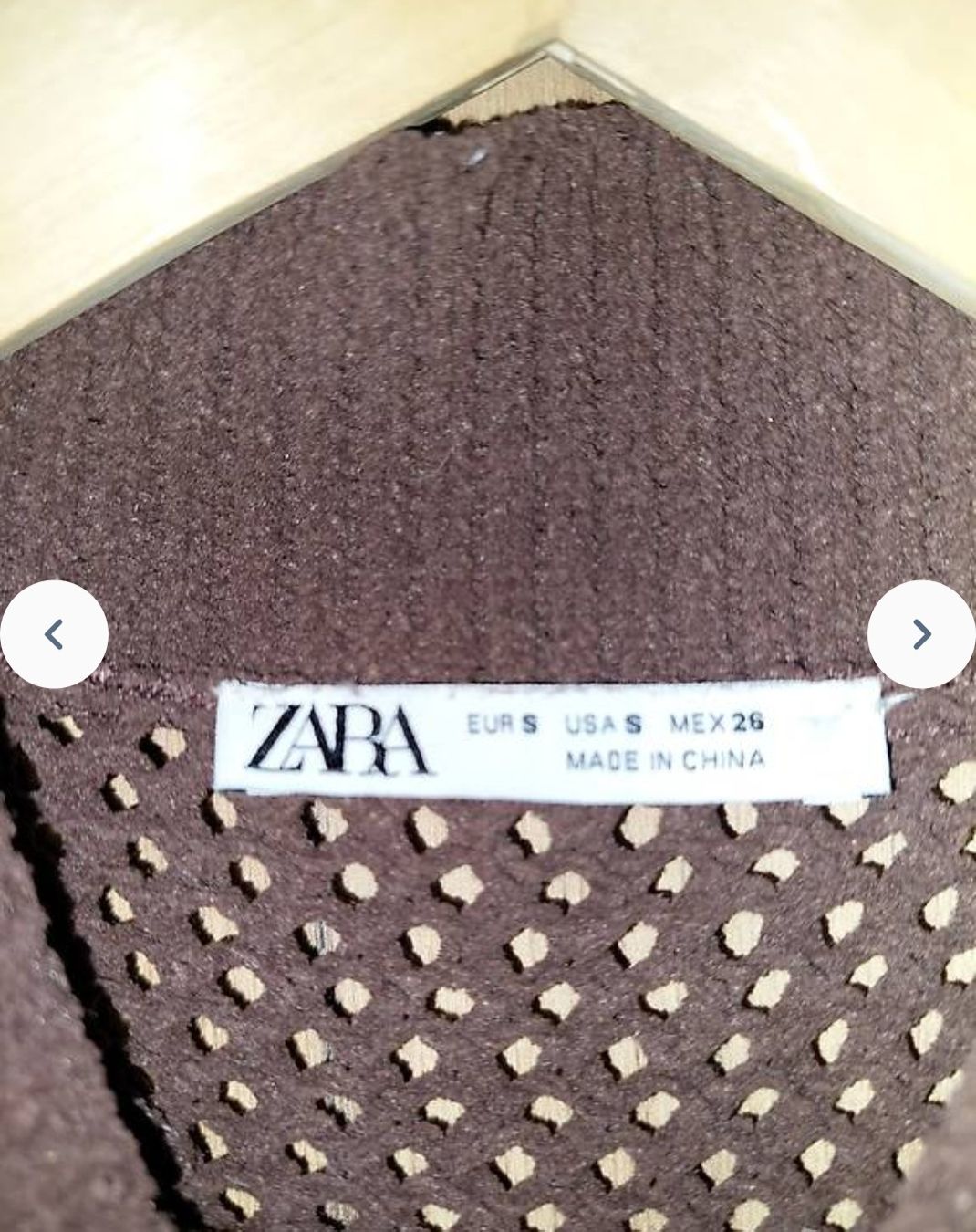 Zara Robes: Zara Strickkleid Gr.S – D'occasion à Flurlingen par Atea8 2