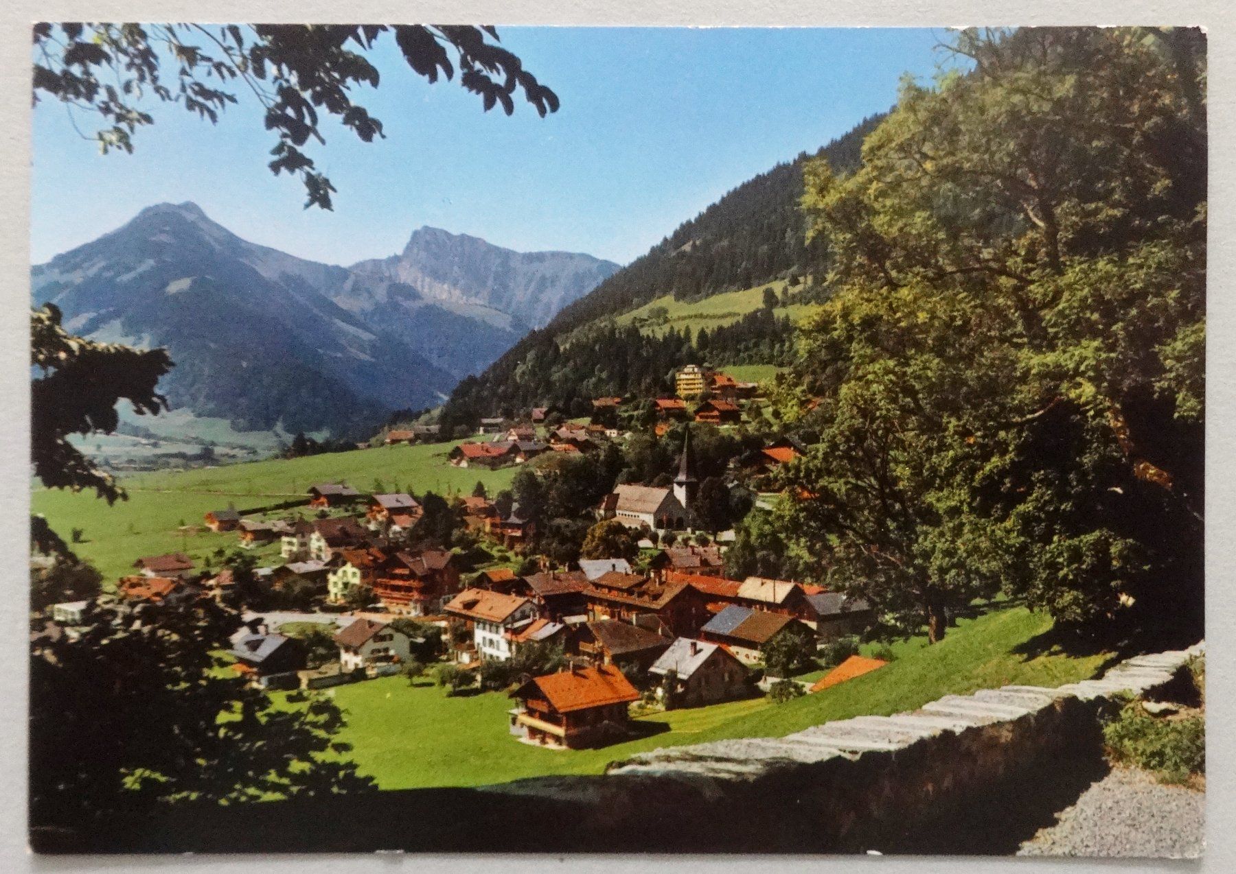 Cartoline postali: Château d' Oex et Dt de Corjon – Difettoso da Fétigny venduto da Billy2miny
