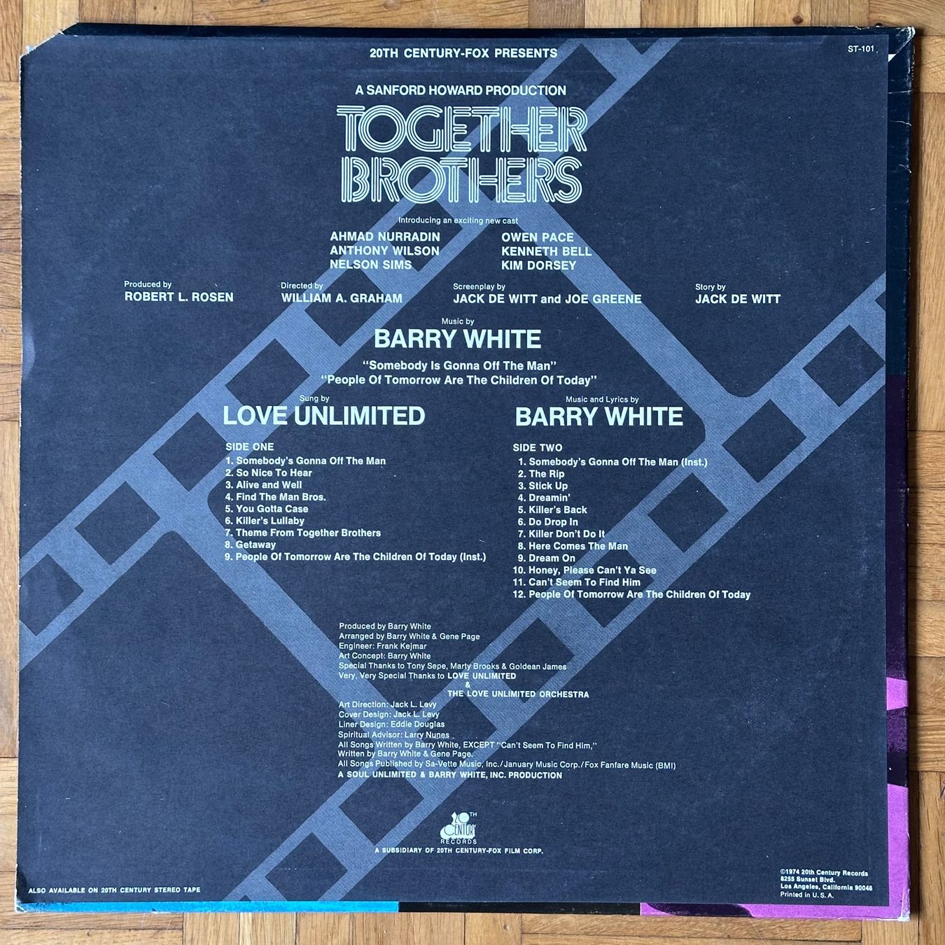 Dischi in vinile: LP - Barry White - Together Brothers – Usato da Breganzona venduto da Onairda75 1