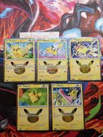 Pikachu 30th Celebration 5er Lot | 05 08 10 15 20/30