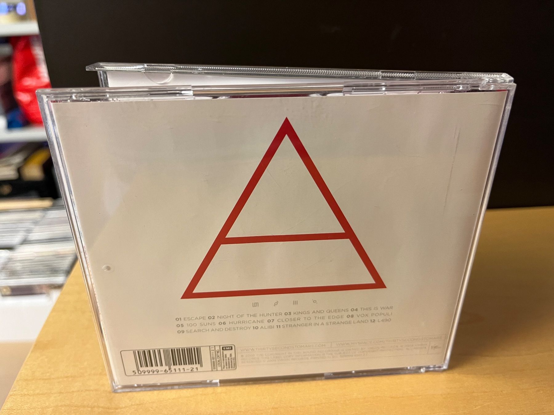 CD: Thirty Seconds To Mars - This Is War - X01B – Usato da Küsnacht ZH venduto da hardrock.earth 1