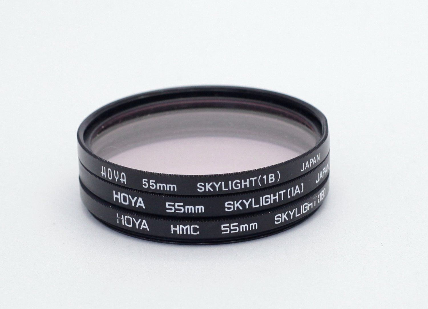 Filtri: Hoya Skylight Filter 55mm 3 Stück – Usato da Birsfelden venduto da Waldbrettspiel