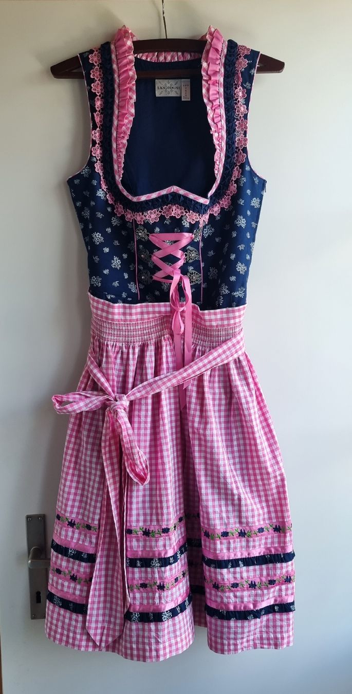 C&A Vestiti: Wunderschönes LANDHAUS Dirndl, Gr. 36/S – Usato da Gontenschwil venduto da shop2hand