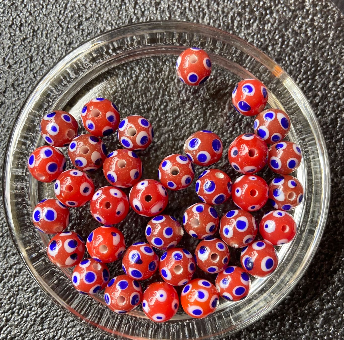 Perle (finte): Handgemachte Glasperlen*Mix* – Nuovo (secondo la descrizione) da Zuerich venduto da Perlen-Decor