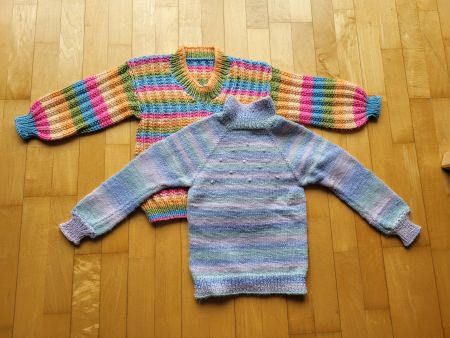 2 Strickpullover Mädchen Gr.110