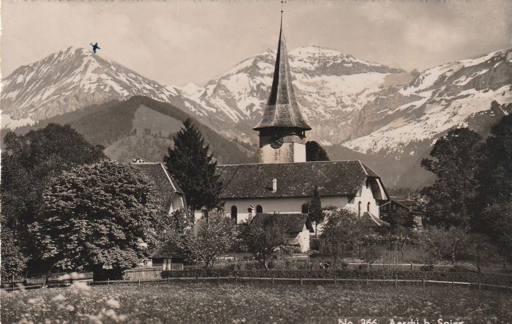 Aeschi Bei Spiez-Karte Gelaufen 1943 | Kaufen Auf Ricardo