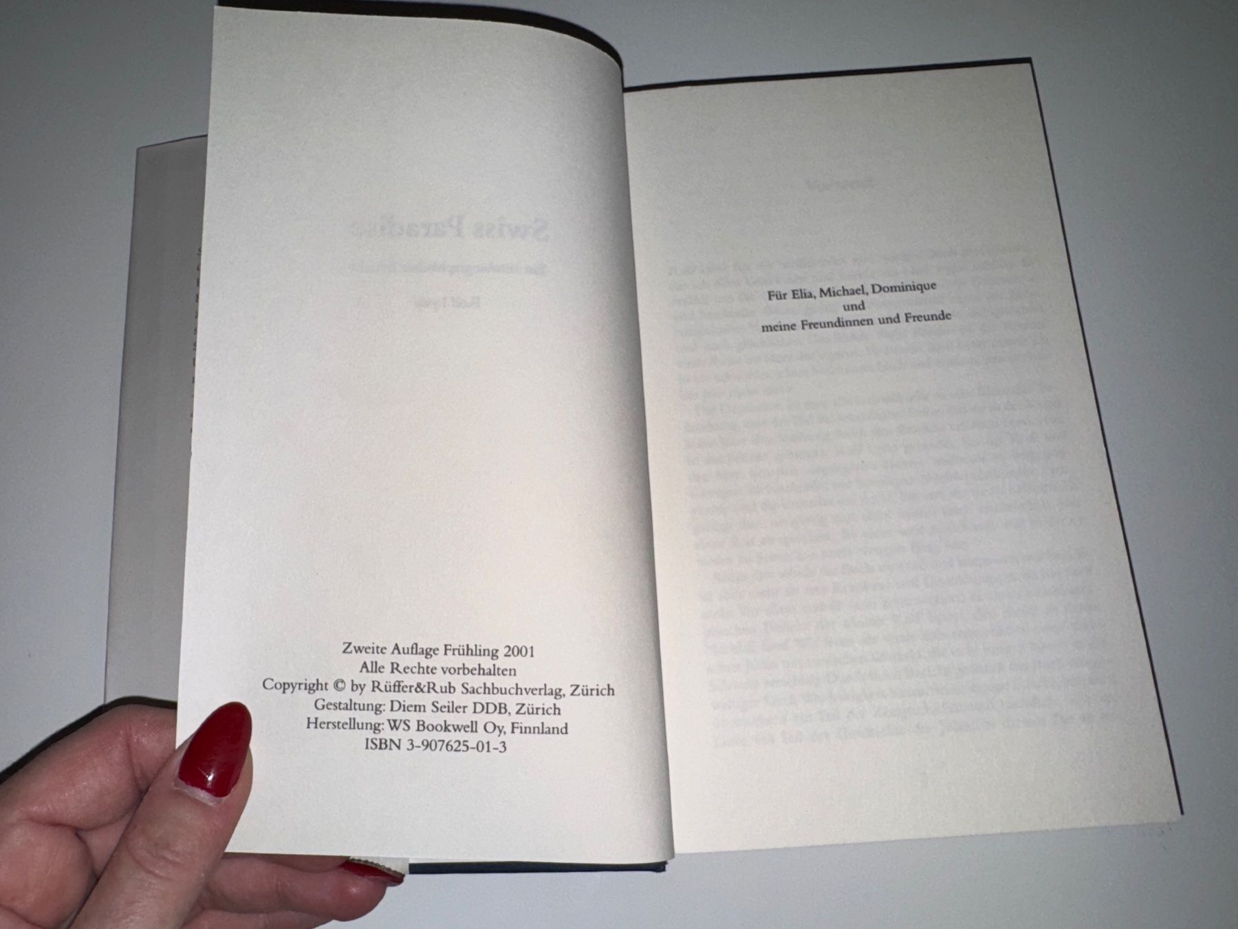 Libri: BUCH: Rolf Lyssy, Swiss Paradise – Usato da Grosswangen venduto da Second_hand_paradise 2