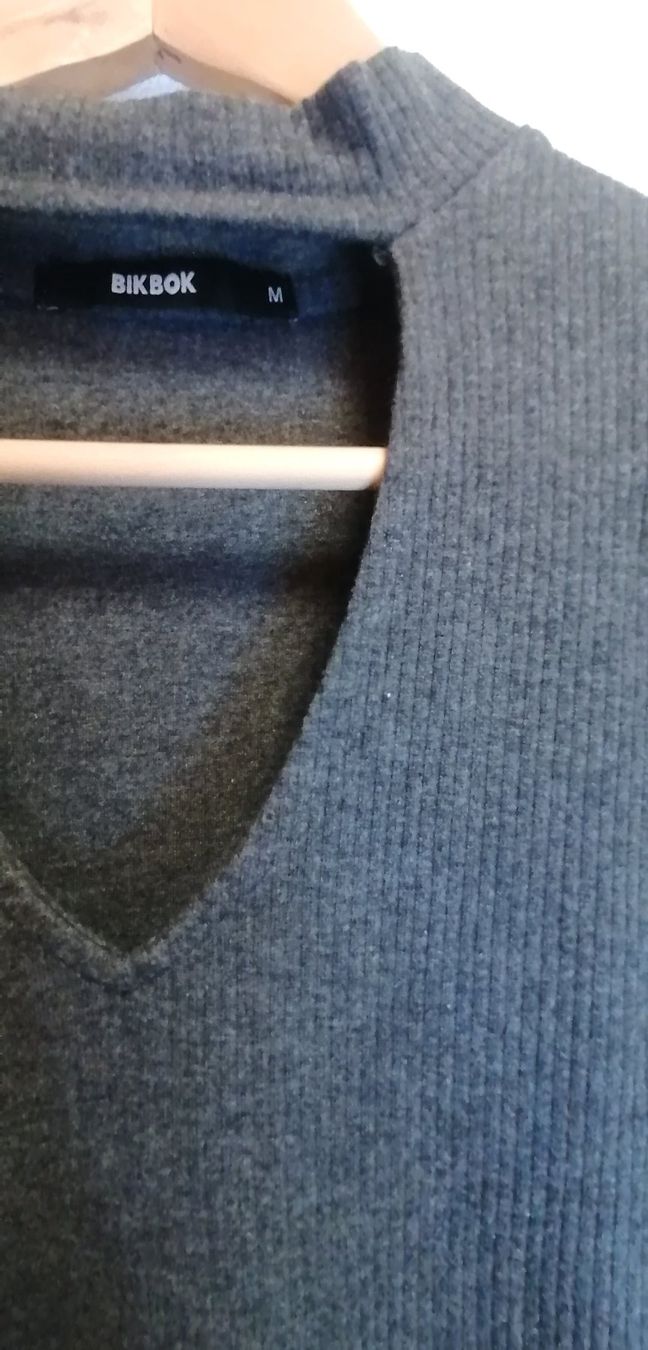 Vestiti: Kleid Midi grau BIK BOK Grösse M – Usato da Rheinfelden venduto da womanskirtSecondhand 1