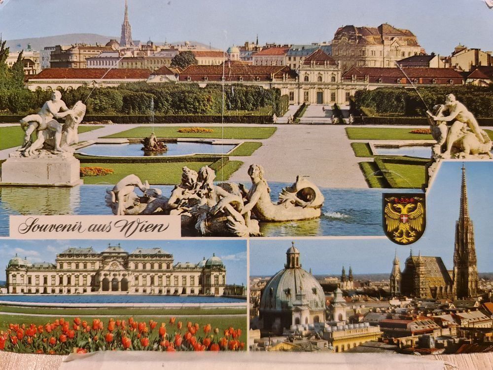 Cartoline postali: Ansichtskarte Wien Österreich – Usato da Dintikon venduto da Vexi