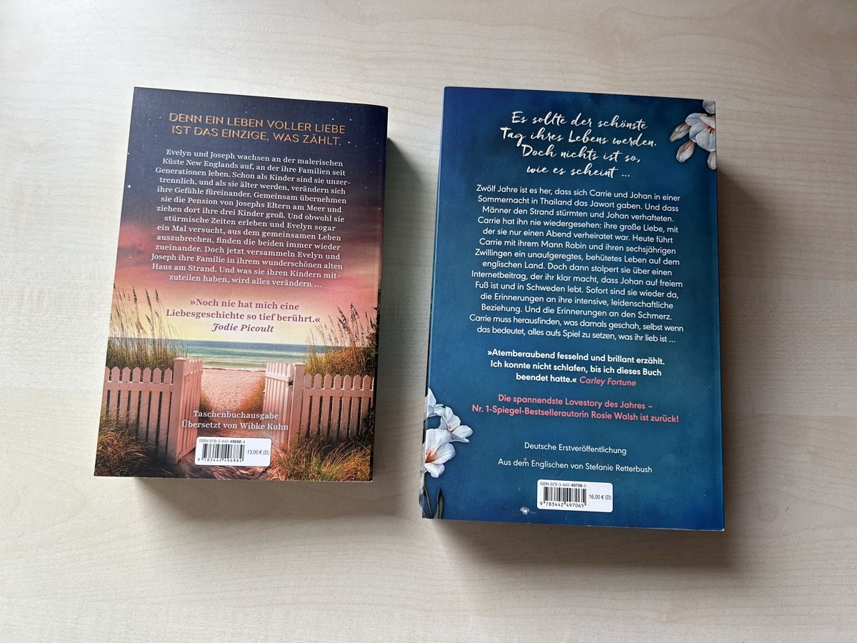 Bücher: 2 verschiedene Bücher / Belletristik  – Neu (gemäss Beschreibung) aus Diessenhofen von Bmaurice 1