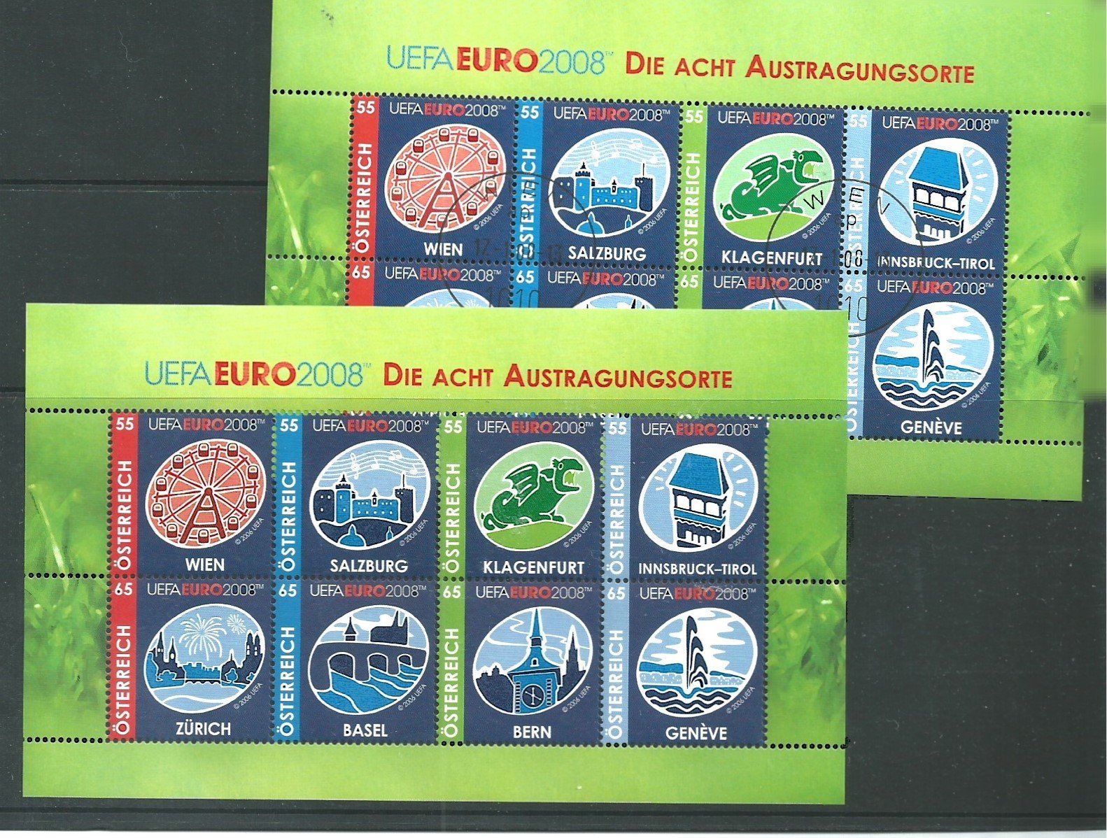 Alle Briefmarken: 2008 Österreich – Gebraucht aus Trübbach von Sammer51