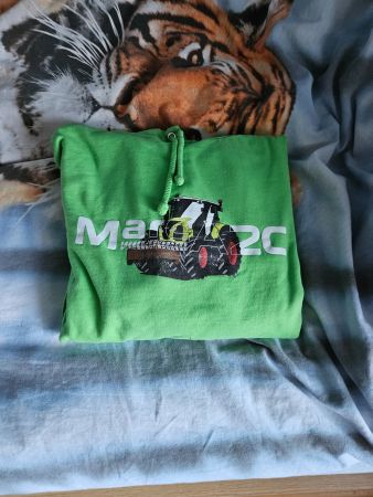 Hoodie vert “Marc A2C”