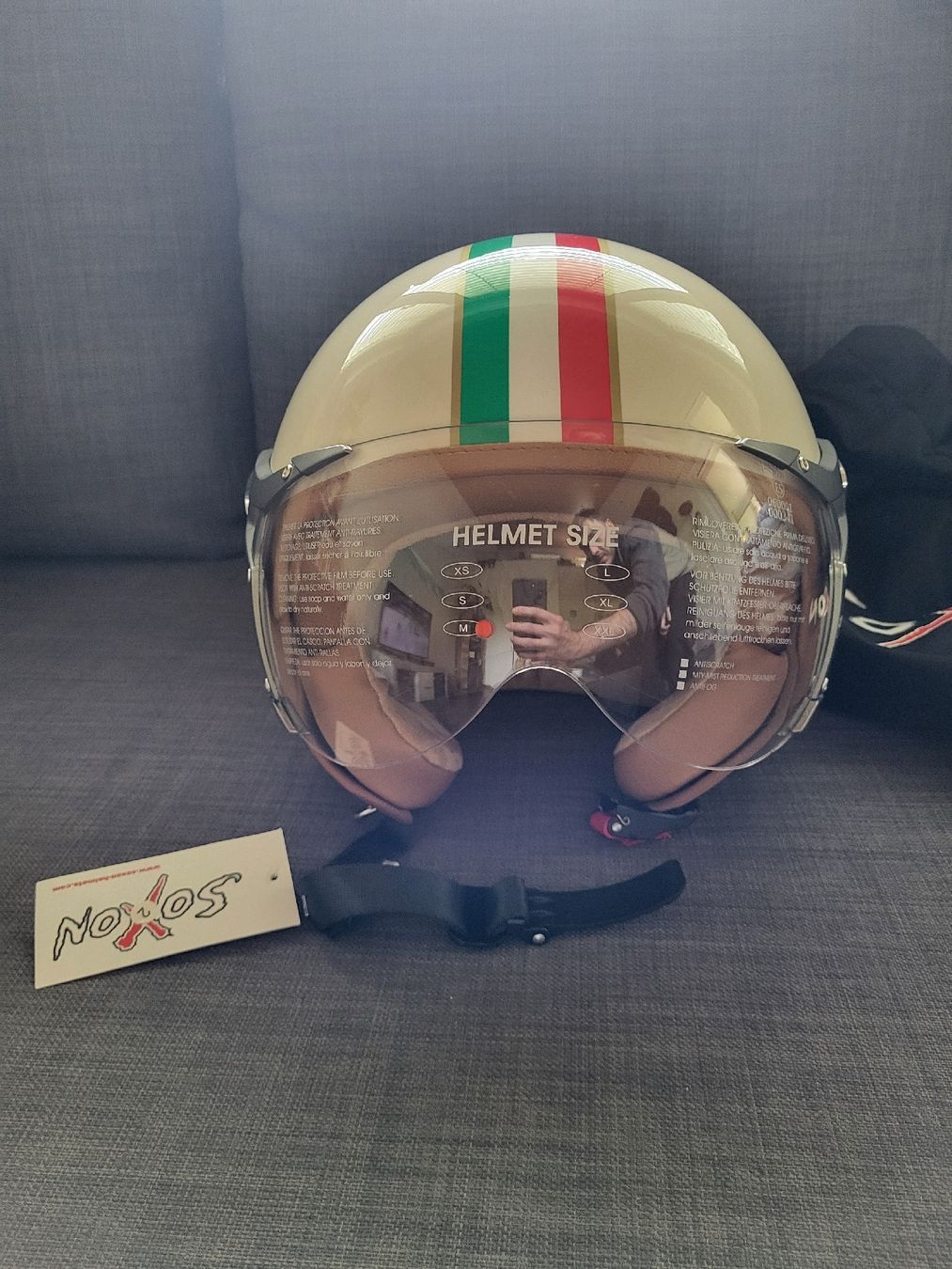 Caschi & visiere: Neue Soxon Jet Helm M (57-58cm) – Nuovo (secondo la descrizione) da Adliswil venduto da brt_87k8 2
