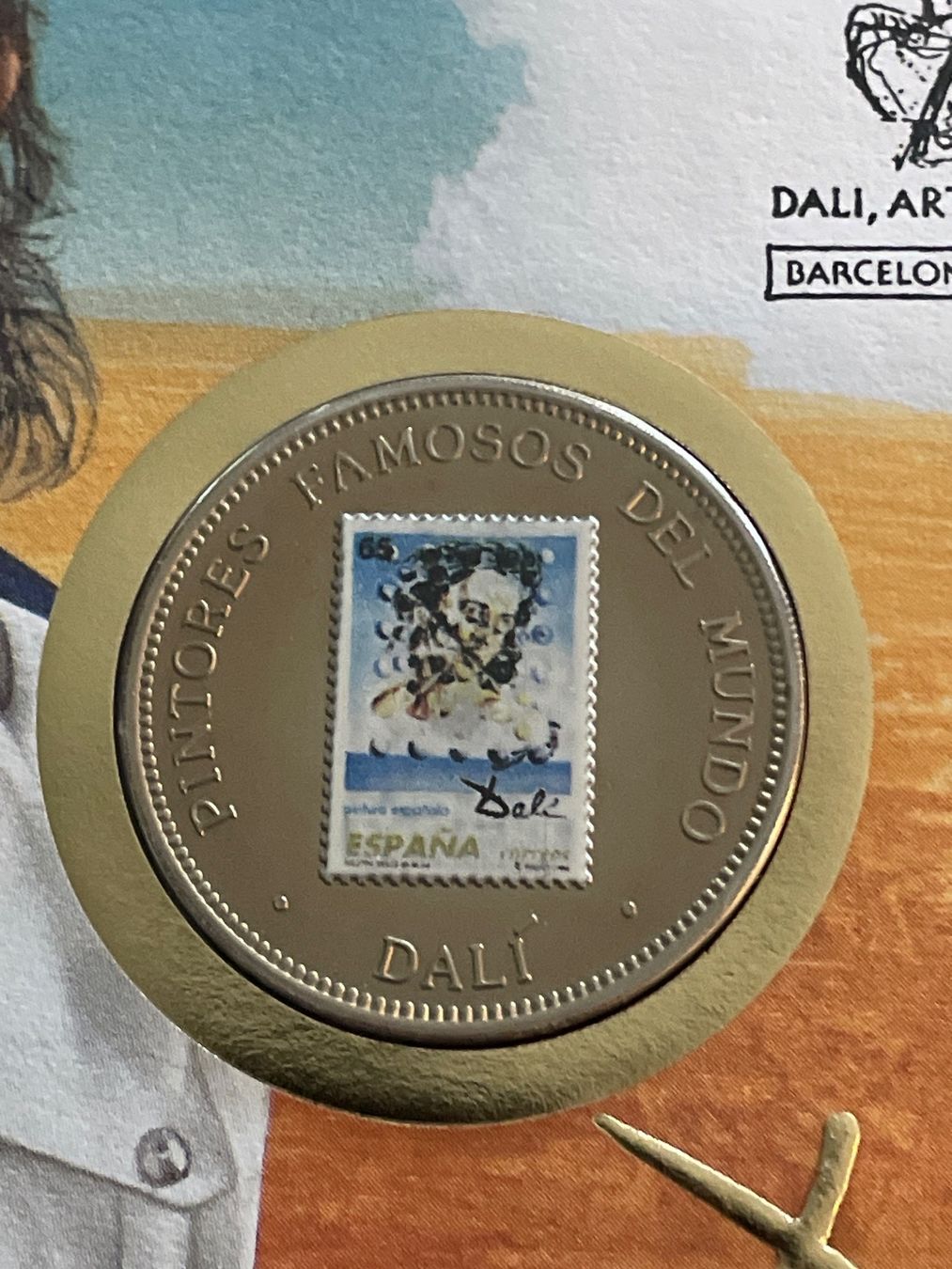 Alle Münzen: Numisbrief S.Dali – Neu (gemäss Beschreibung) aus Schlossrued von Julio25 1