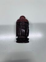 Contenitore in legno di teak Buddha
