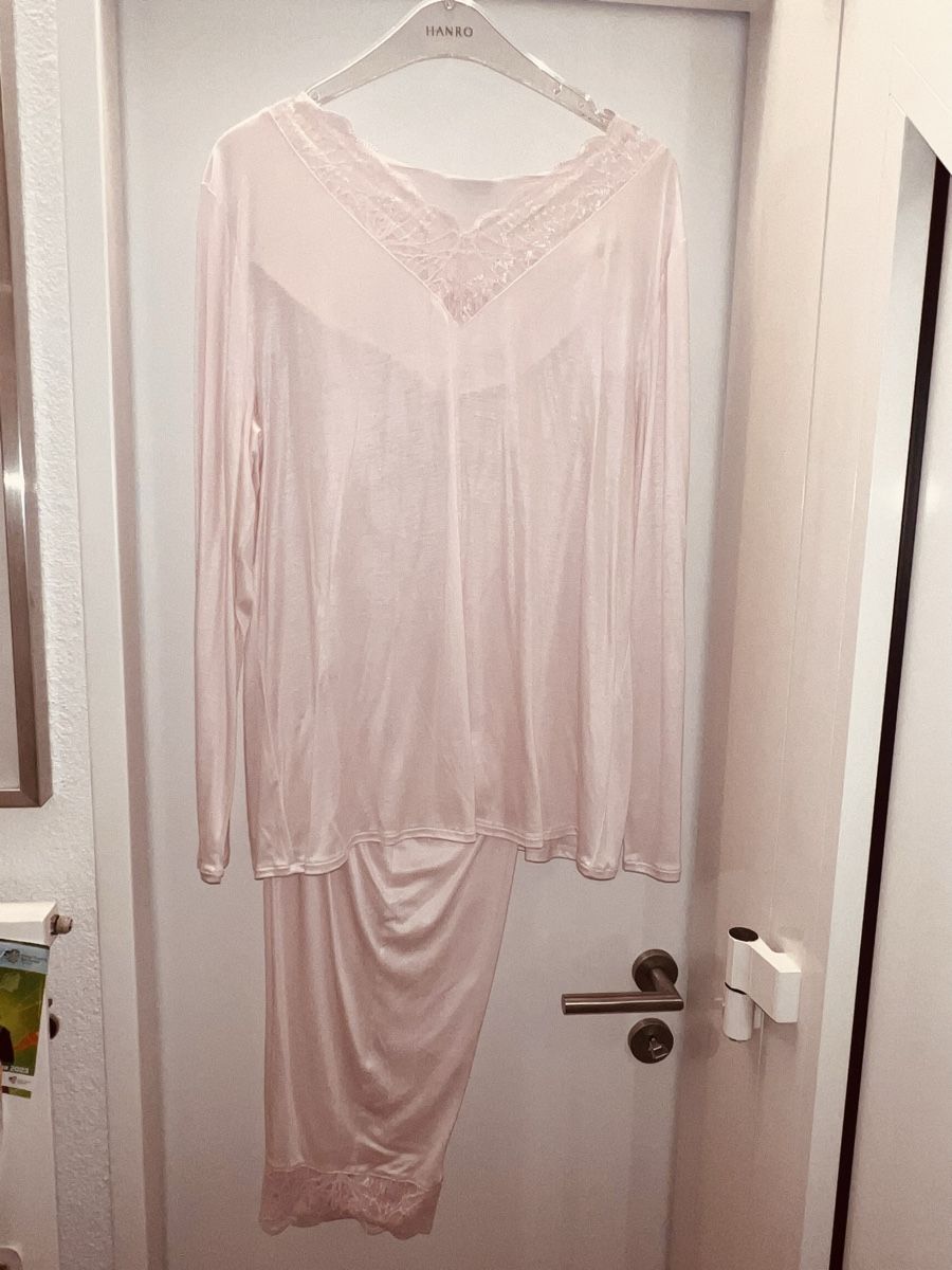 Hanro Negligees & Pigiami: Pyjama HANRO L neu feines rosé – Nuovo (secondo la descrizione) da Dornach venduto da samuti