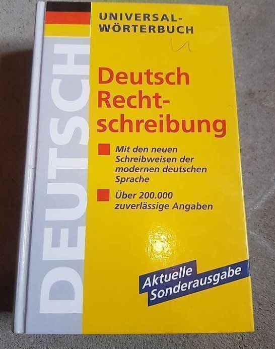 Bücher: Deutsch Recht schreibung – Gebraucht aus Reinach BL von danielv06