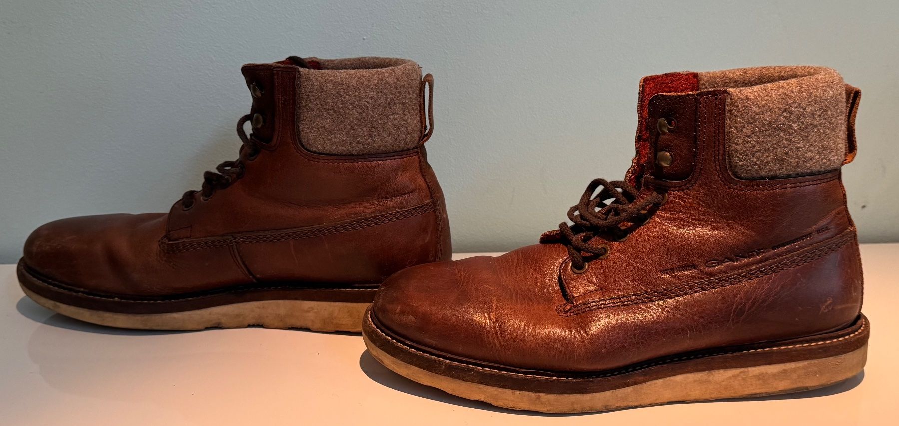 Gant Scarpe da uomo: Stiefel Leder braun Grösse 43 gebraucht – Usato da Chur venduto da tan_qx6b 2